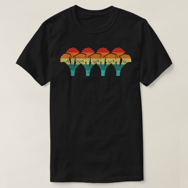 Camiseta T-Shirt Retro Broccoli (Frente do Design)