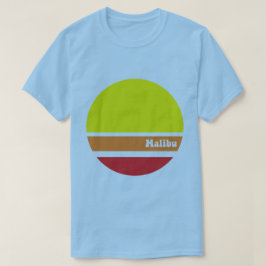 Camiseta T-shirt retro de Malibu