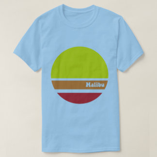 Camiseta T-shirt retro de Malibu