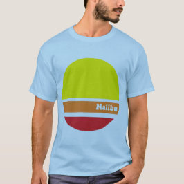 Camiseta T-shirt retro de Malibu