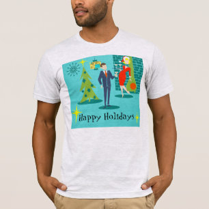 Camiseta T-shirt retro do casal dos desenhos animados do