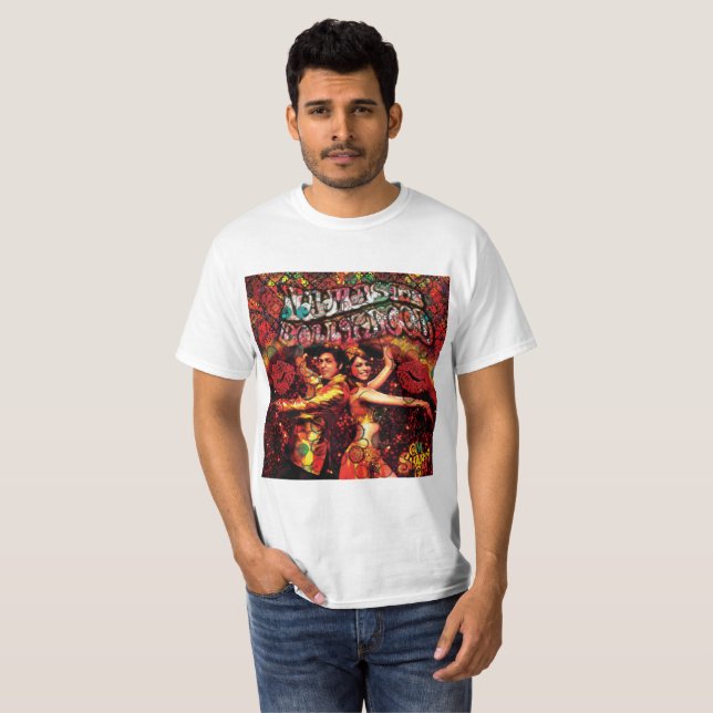 CAMISETA T-SHIRT RETRO DO ESTILO DE BOLLYWOOD (Frente Completa)