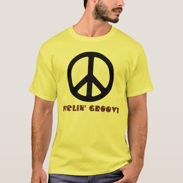 Camiseta T-shirt retro Groovy de Feelin (Frente)