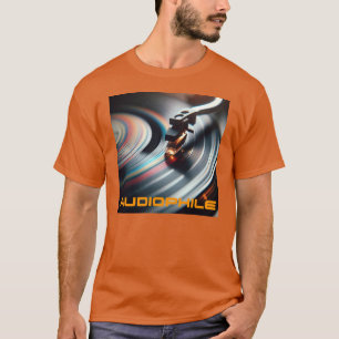 Camiseta T-shirt Retro Vinyl Record, Music Lover Tee