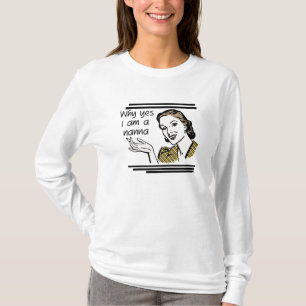 Camiseta T-shirt retros e presentes de Nanna