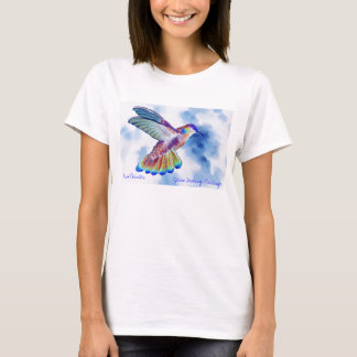 Camiseta T-shirt reverso do colibri