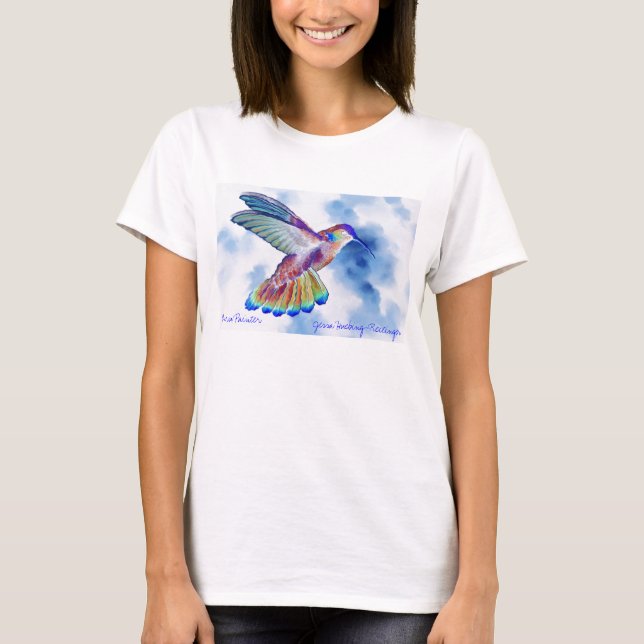 Camiseta T-shirt reverso do colibri (Frente)