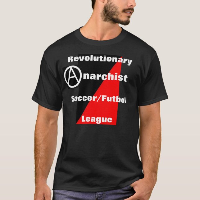 Camiseta t-shirt revolucionário da liga de futebol do (Frente)