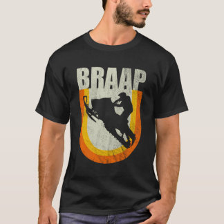 Camiseta T-Shirt Rider Snowmobile Snowmobile Braap de Folga