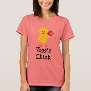 Camiseta T-shirt Ringer Pintinho Veggie