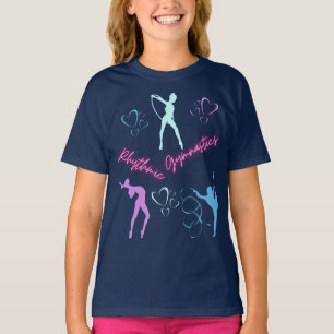 Camiseta T-Shirt Rítmico Gymnastics Hoop, Ribbon e Ball