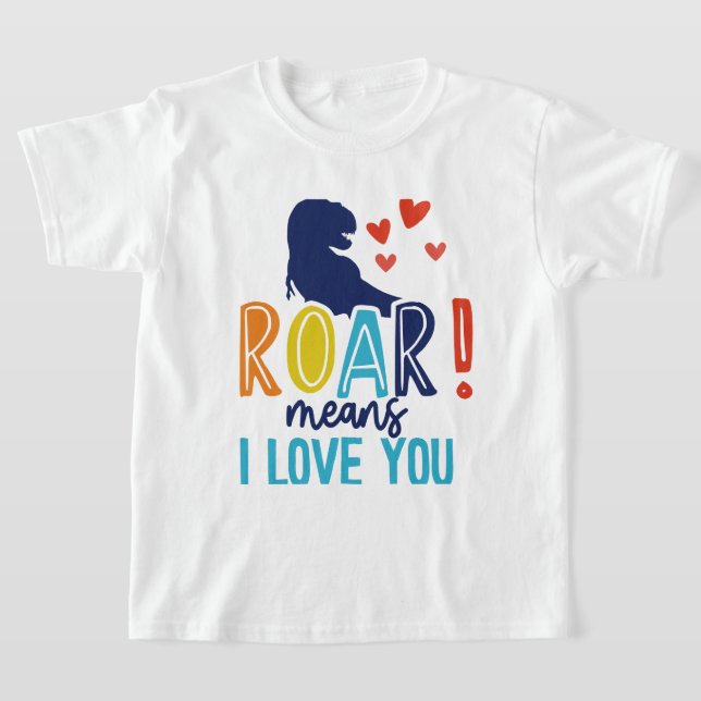 Camiseta T-Shirt ROAR with Love - Dino Kids' Tee (Postura )