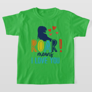 Camiseta T-Shirt ROAR with Love - Dino Kids' Tee