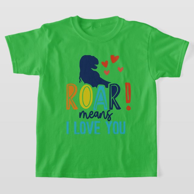 Camiseta T-Shirt ROAR with Love - Dino Kids' Tee (Postura )