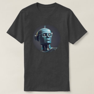 Camiseta T-Shirt Robot Retro