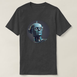 Camiseta T-Shirt Robot Retro