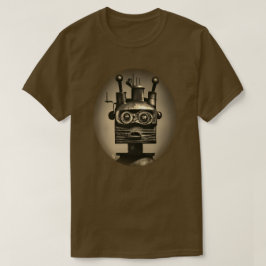 Camiseta T-Shirt Robot Retro