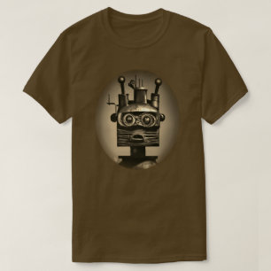 Camiseta T-Shirt Robot Retro