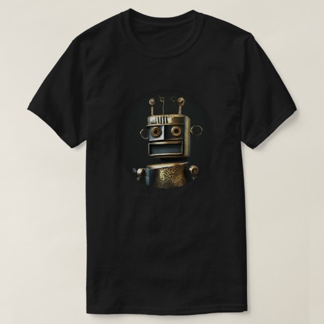 Camiseta T-Shirt Robot Retro (Frente do Design)