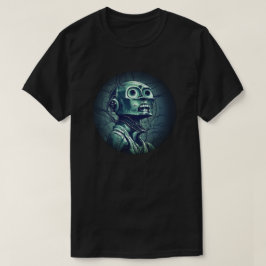 Camiseta T-Shirt Robot Retro