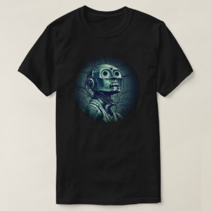 Camiseta T-Shirt Robot Retro