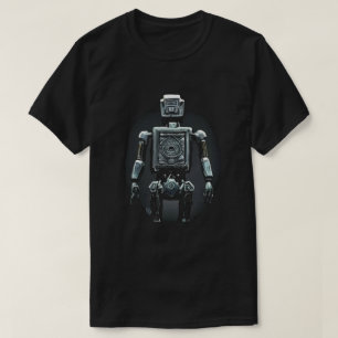 Camiseta T-Shirt Robot Retro