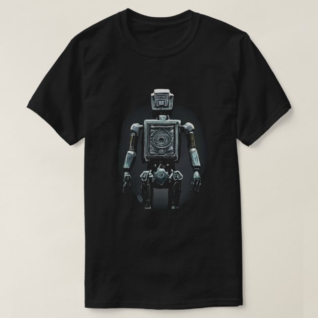 Camiseta T-Shirt Robot Retro (Frente do Design)