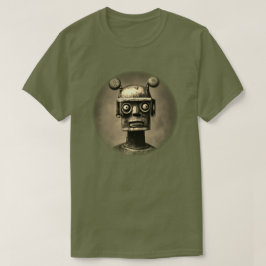 Camiseta T-Shirt Robot Retro