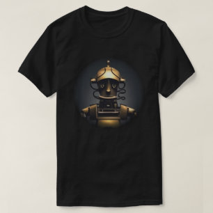 Camiseta T-Shirt Robot Retro