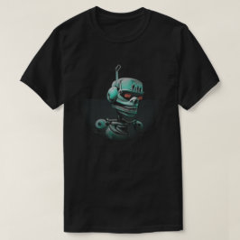 Camiseta T-Shirt Robot Retro