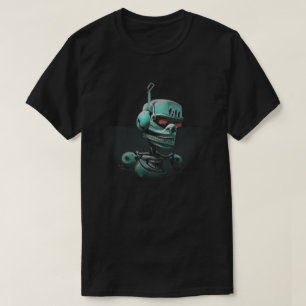 Camiseta T-Shirt Robot Retro