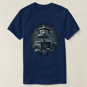 Camiseta T-Shirt Robot Retro