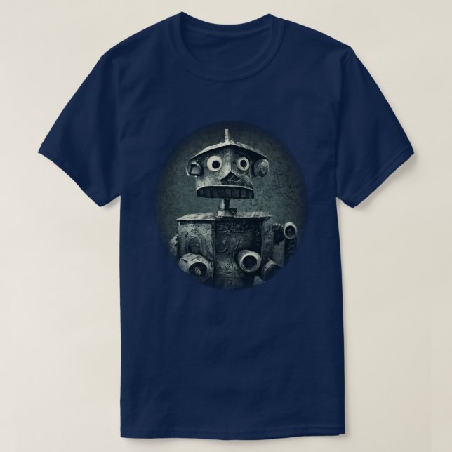 Camiseta T-Shirt Robot Retro (Frente do Design)