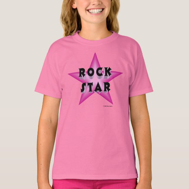Camiseta T-shirt Rock Star (Frente)