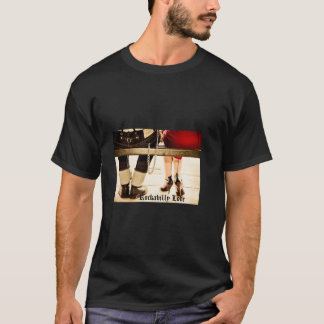 Camiseta T-shirt Rockabilly do amor dos homens