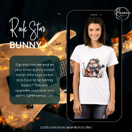 Camiseta T-Shirt Rockstar Bunny