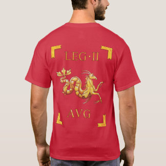 Camiseta T-shirt romano de 2 Legio II Augusta Vexillum