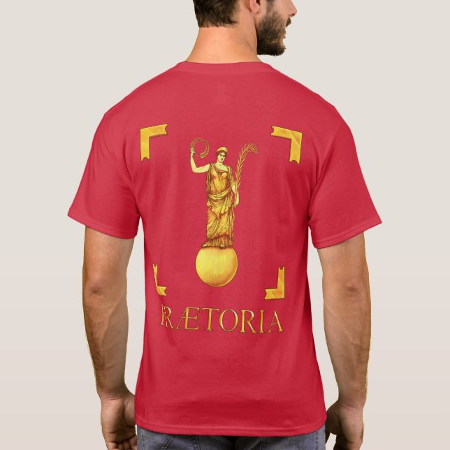 Camiseta T-shirt romano de Praetoria Vexillum (Verso)