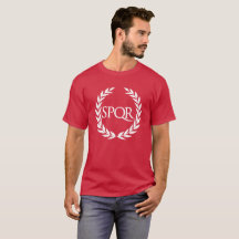 T-shirt romano de SPQR