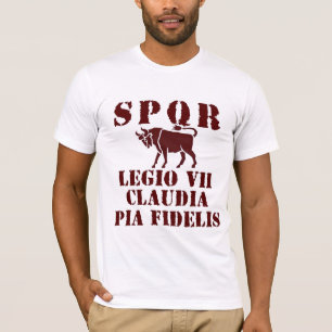 Camiseta T-shirt romano fiel da legião de 07 Júlio César