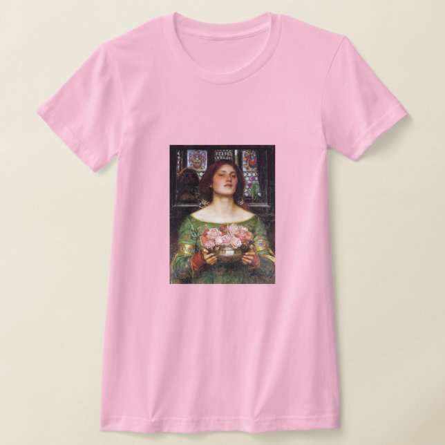 Camiseta T-shirt rosa (Postura )