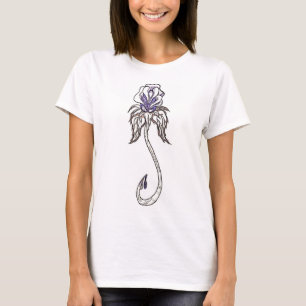 Camiseta T-Shirt rosa azul