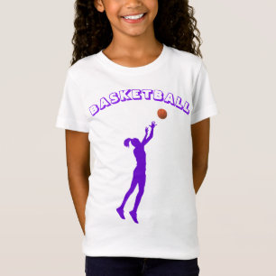 Camiseta T-Shirt Roxo de Basquete