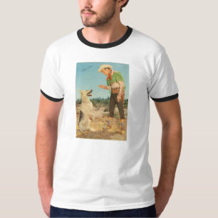 Camiseta T-shirt ROY ROGERS & BALA as botas da pradaria do
