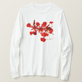 Camiseta T-Shirt Royal Poinciana Flower