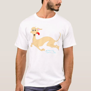 Camiseta T-shirt Running do coelho e do galgo