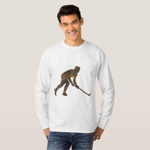 Camiseta T-Shirt Rust Floorball Long Sleeve
