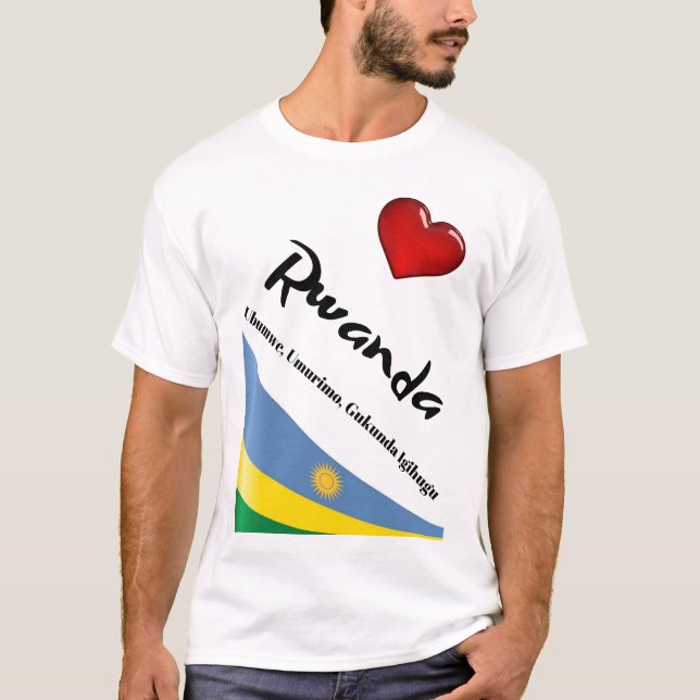 Camiseta T-shirt _ Rwanda (Frente)