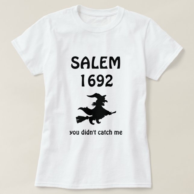 Camiseta T-Shirt salem 1692 (Frente do Design)
