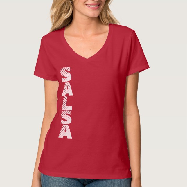 Camiseta T-shirt Salsa (Frente)